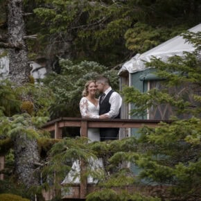 All-Inclusive Off-Grid Island Yurt Elopement
