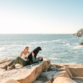 Sunrise Cliffs, Private Vows, and Coastal Calm: Micro Wedding in Rockport, MA