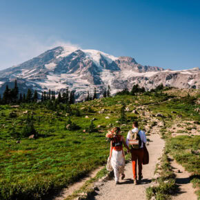 You Can Have It All– A Full Day Mt. Rainier Elopement