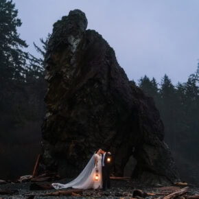 2 Day Micro Wedding in Seattle + Olympic National Park Adventure