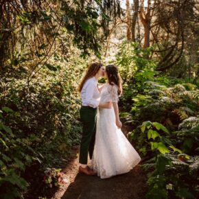 With the Trees as our Witnesses – A Portland Forest Elopement