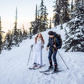 Snowfall & Vows — A Mt. Baker Ski Elopement Rooted in Winter Adventure