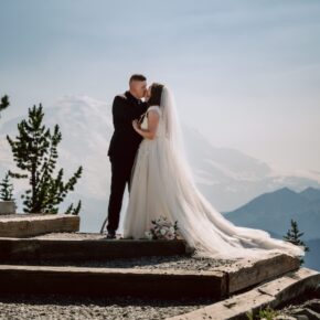 Love at 6,800 Feet – A Mount Rainier Adventure Wedding