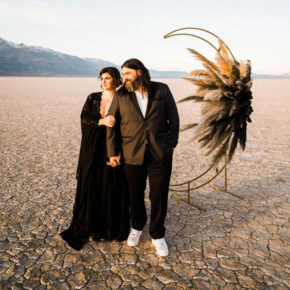 Best of Both Worlds: A Wild Desert, Towering Mountain, and Coastal 3-Day Oregon Elopement
