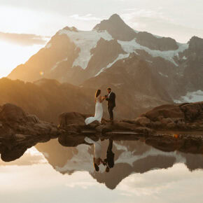 From Stars to Sunrise: An Artist Point Astrophotography Elopement