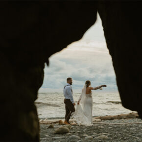 Waterfall to Coastline: Full Day Elopement