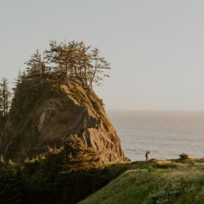 Intimate Elopement in Samuel H. Boardman and Redwoods