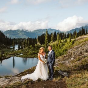 Where Peaks Meet Sky — An Artist Point Elopement