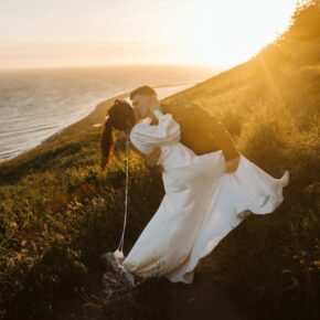 Golden Bluffs & Sunset Promises — A Whidbey Island Micro Wedding